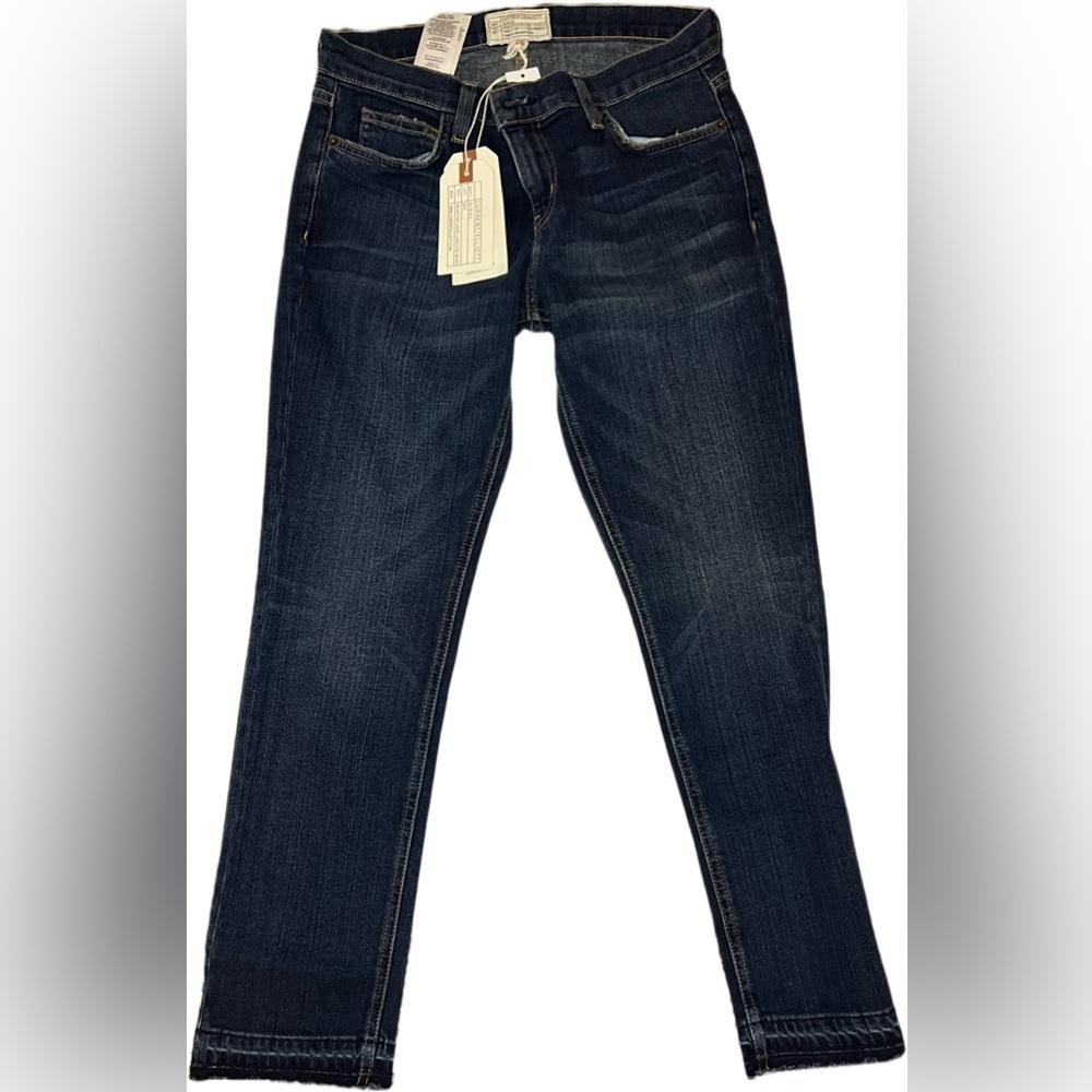 CURRENT / ELLIOT Cropped Straight Jeans NWT